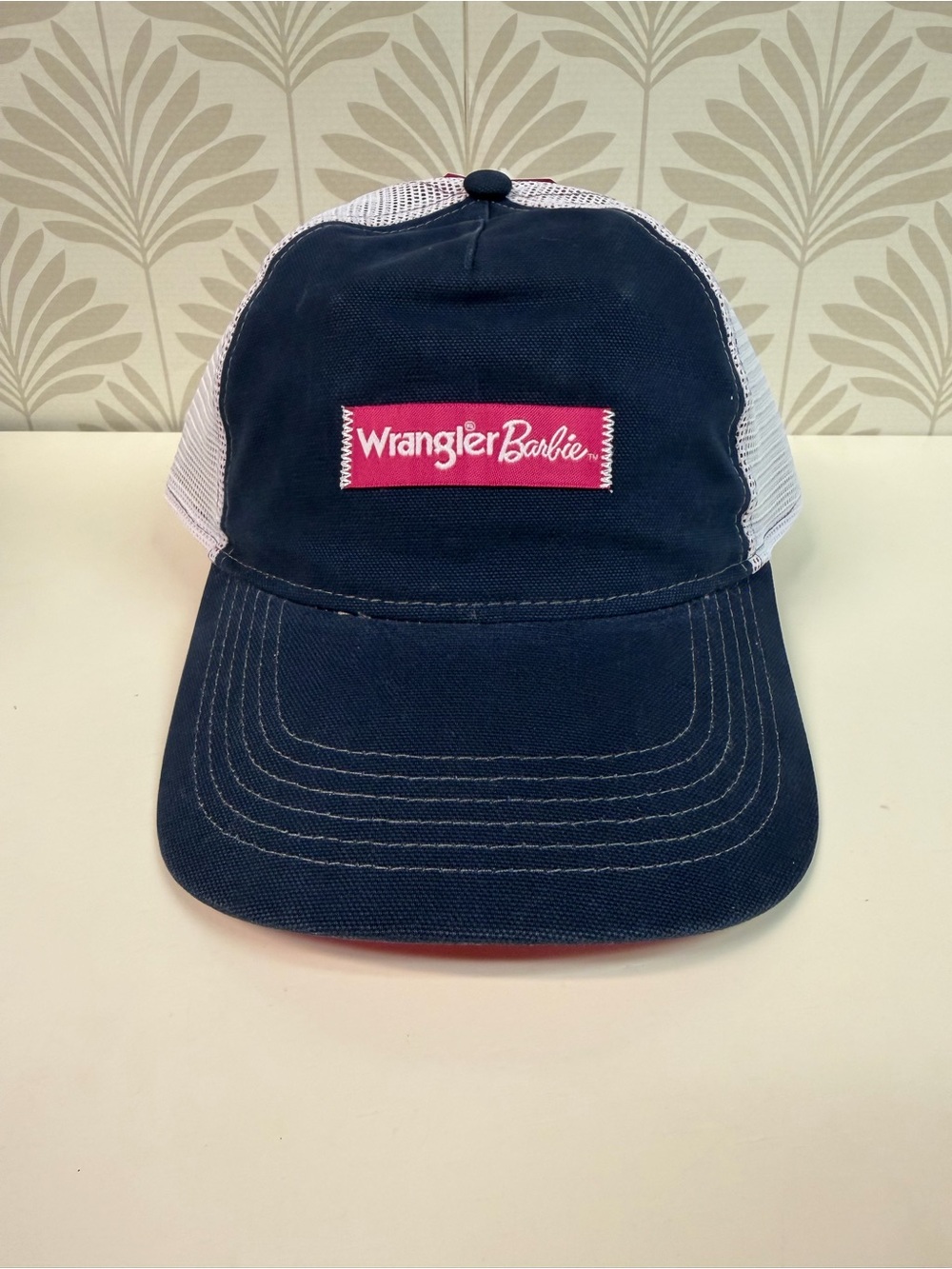 NWT Wrangler Barbie Trucker Style Adjustable Hat